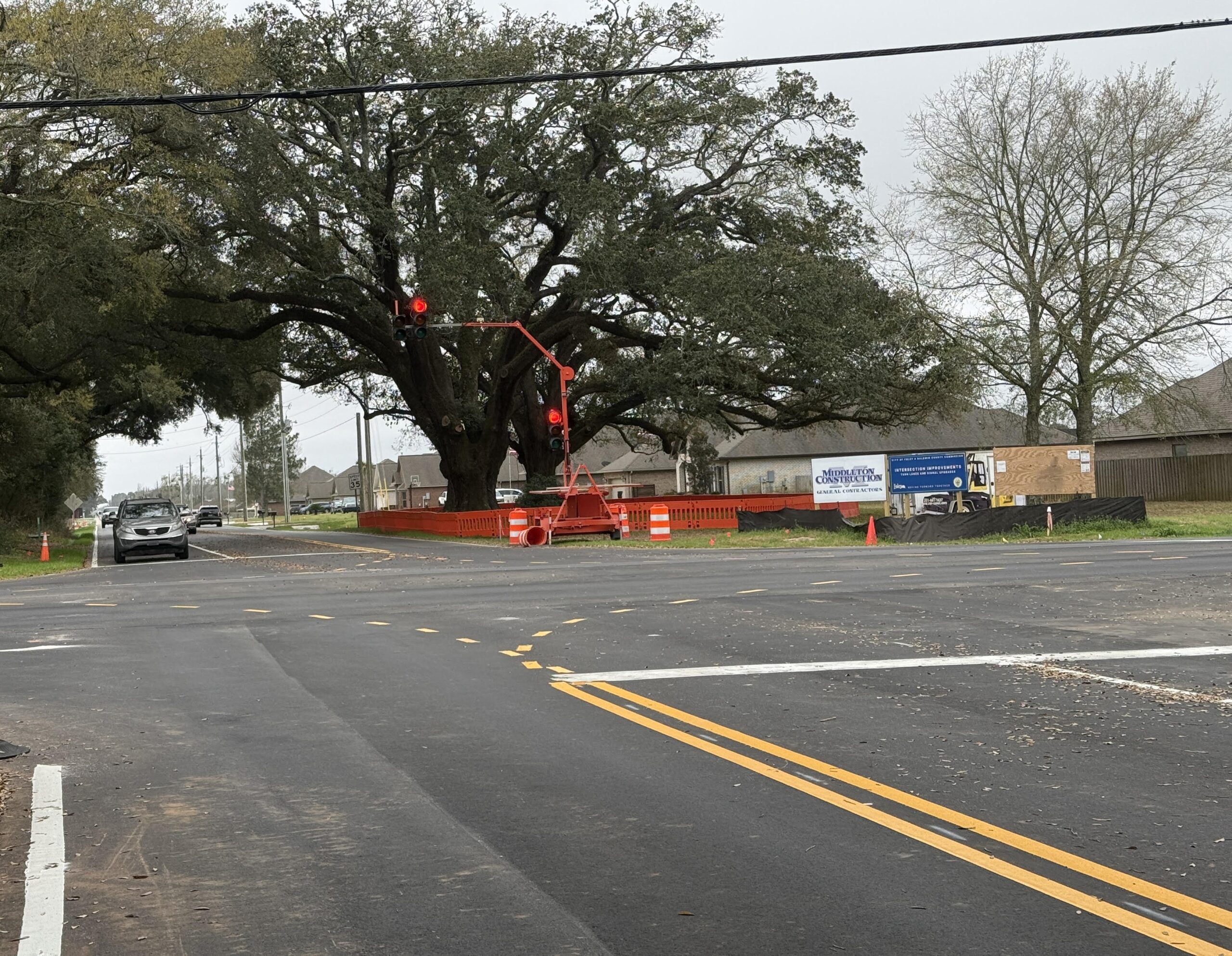 Foley Intersection Reopens
