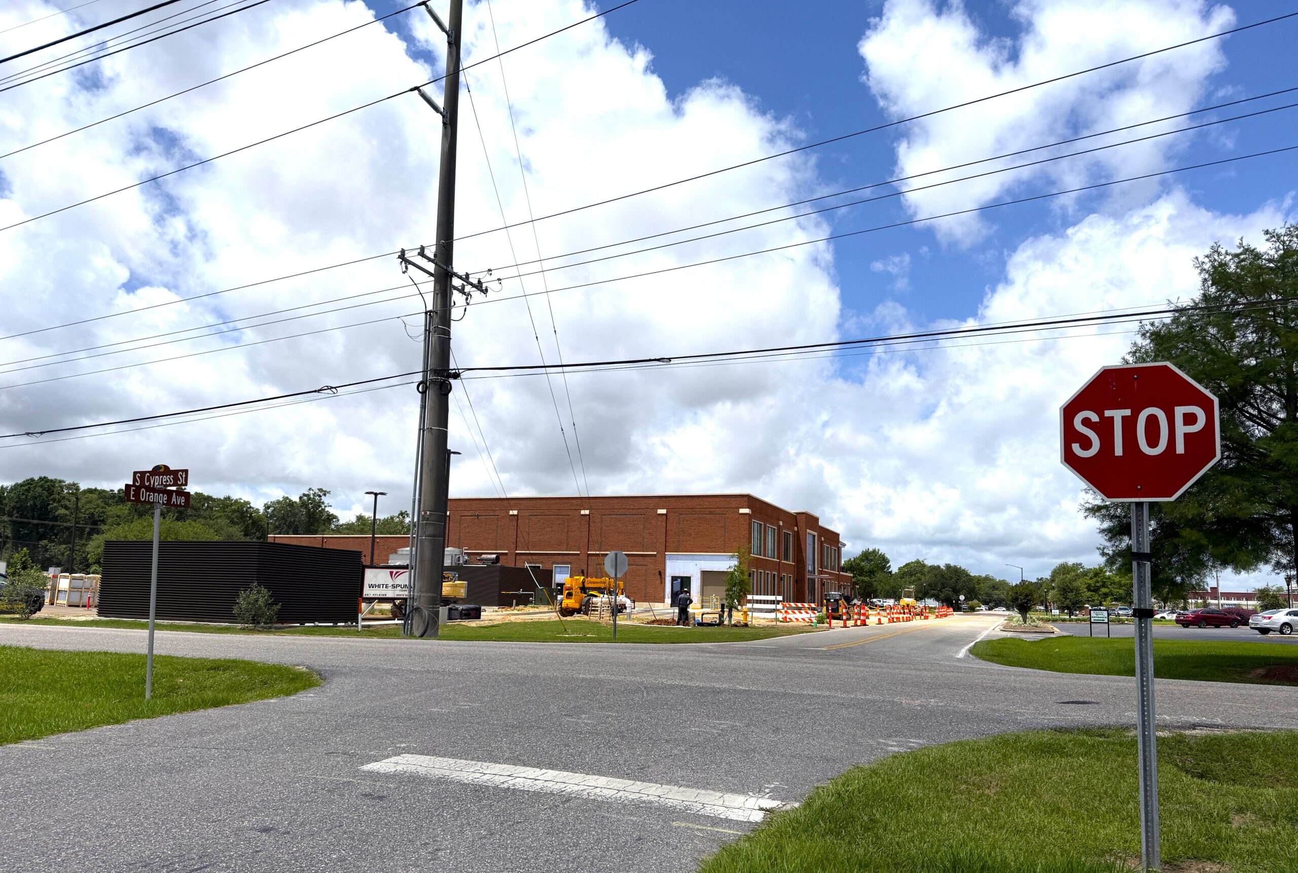 New Foley stop sign