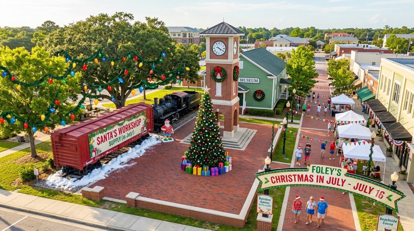 Foley Christmas in July